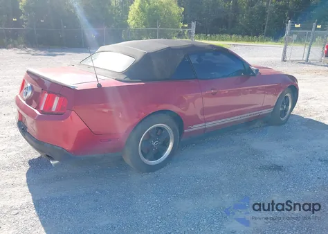 2012 Ford Mustang V6 из США, поврежденный, VIN 1ZVBP8EM8C5237256